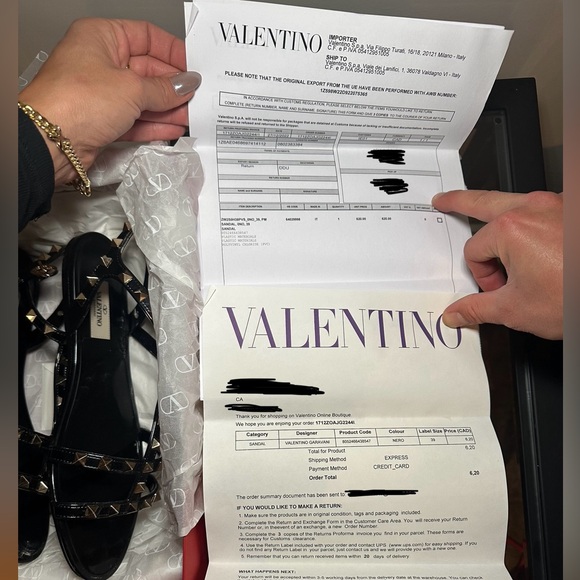 BLACK RUBBER STUDDED VALENTINO SANDALS [WOMENS SIZE 9] - Picture 10 of 11